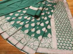 SHREYA SBT-536 GREEN BANARASI SAREE