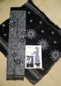 SUMAN BLACK COTTON DRESS MATERIAL thumb 1
