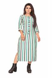 Sweetlook Green	Cotton Kurti