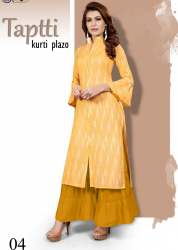 Taptti Sarara Kurti Yellow