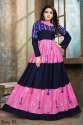 VIVAH PINK RAYON GOWN