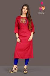 VRAJ TEX GUNJAN FANCY LONG KURTI