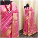 VRAJTEX CHARVI FABULOUS BABYPINK COTTON SILK SAREE thumb 1