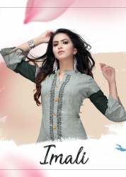 VrajTex IMALI Cotton With Printed Kurti 