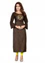 VrajTex Kajal Rayon Cotton Kurti thumb 1