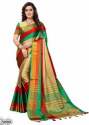  VRAJTEX PF-103 BEIGE COTTON SILK SAREE  thumb 1