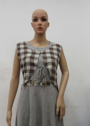 VrajTex Rani  Rayon Printed Long Gown Type  Kurti 