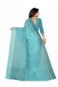 VRAJTEX RUSTAM VOL 1 SKYBLUE COTTON SAREE thumb 1