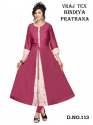 VrajTex Sonal-113 Rubi Long Cotton Kurti 