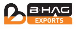 BHAG EXPORTS logo icon