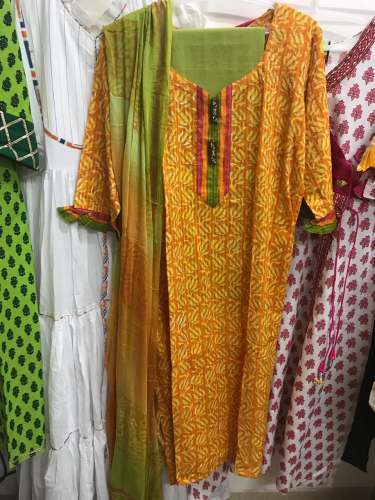 fancy cotton kurti