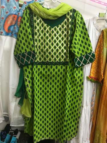 ladies printed kurta