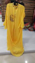Fancy Lady Yellow Kurtis
