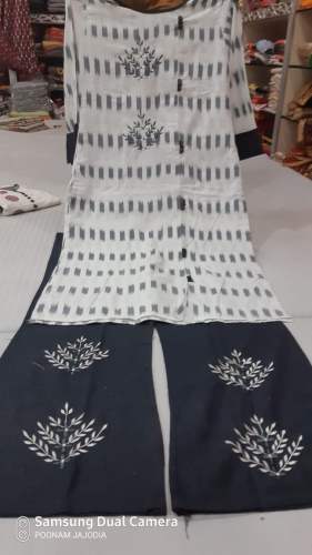 Regular Wear Palazzo Kurtis Set