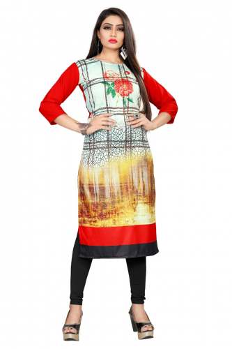 Latest Digital Printed Catalog Kurtis Collections by Textile Fab