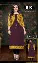 designer crepe kurti -2 thumb 2