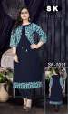designer crepe kurti -2 thumb 4
