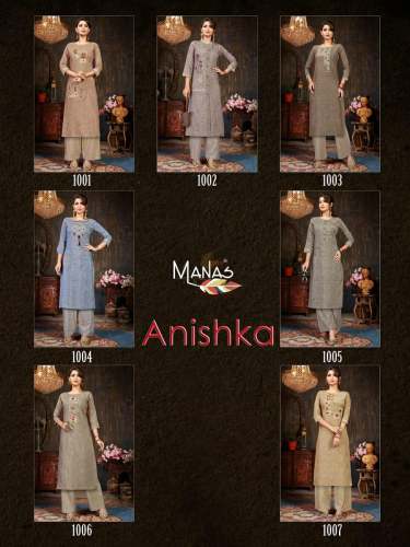 Anishka Brezza Cotton Hand Work Kurti