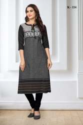K-113,K-114 Designer kurti with Handwork