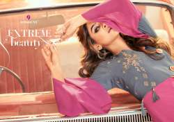 Embroidery Work Georgette Party Wear Gown