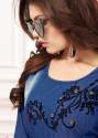 Fabulous Denim Cotton Kurtis thumb 4