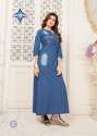Fabulous Denim Cotton Kurtis thumb 8