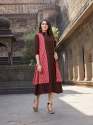 Neerja Cotton Flax kurti for women's  thumb 9