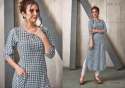 Rayon Check Cataloge Kurtis thumb 3