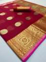 Ruhani silk   Kota silk with Zari weaving  Saree thumb 5