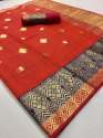 Ruhani silk   Kota silk with Zari weaving  Saree thumb 6