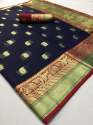Ruhani silk   Kota silk with Zari weaving  Saree thumb 7