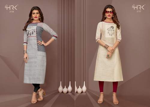  Saisha Vol-2 Cotton Fabric Embroidery Work Kurti