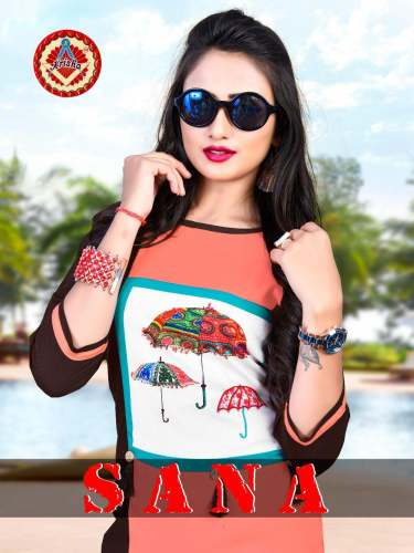 Sana Girls Catalog Kurtis