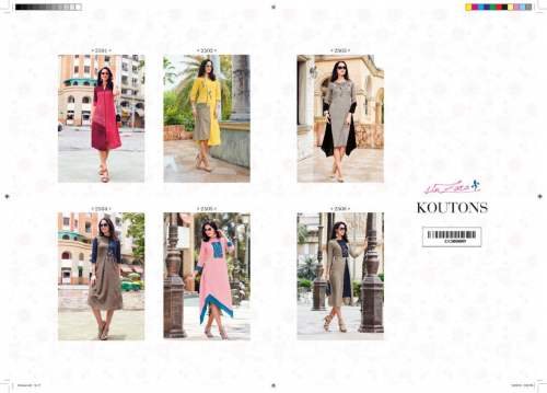 Sinzara Cotton flex With Delicate Embroidery kurti