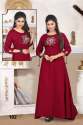 slub-rayon-anarkali-embroidery-work-kurti