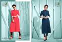 Straight Rayon Slub Kurtis thumb 3