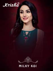 Stylish Hand Work Kurtis With Removable Koti