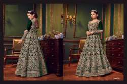 designer anarkli suit - Violet Swagat:-5902
