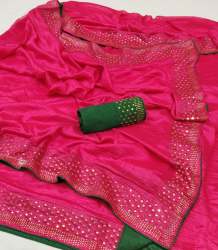 RCT FASHION CONTRAST BANGALORE SILK SAREE