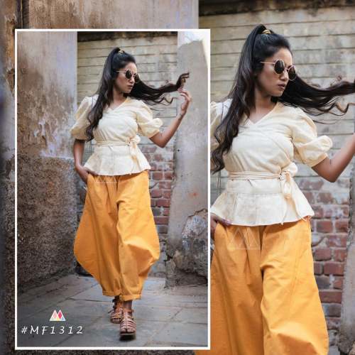RCT  FASHION WHITE-YELLOW WESTERN