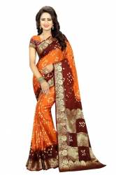 Bandhej Print Sarees