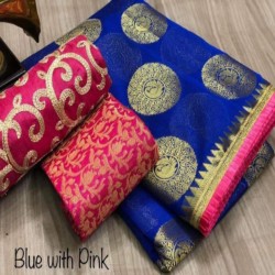 Cotton silk saree Css 0041