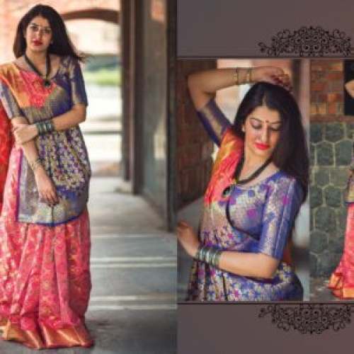 Designer Banarasi Silk Patola Sarees
