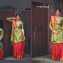 Designer Banarasi Silk Patola Sarees thumb 5
