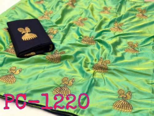 Designer Paper Silk Sarees