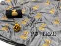 Designer Paper Silk Sarees thumb 5