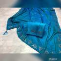 DESIGNER SATIN SAREE thumb 7