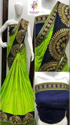 Embroidered Silk Sarees