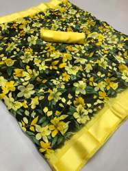 linen saree  ls 0011