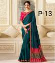 Trendy Ladies Embroidered Banglori Sarees thumb 2